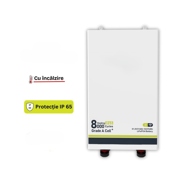 Acumulator Tower Xtreme LifePO4 16 KWh IP65 cu Încalzire