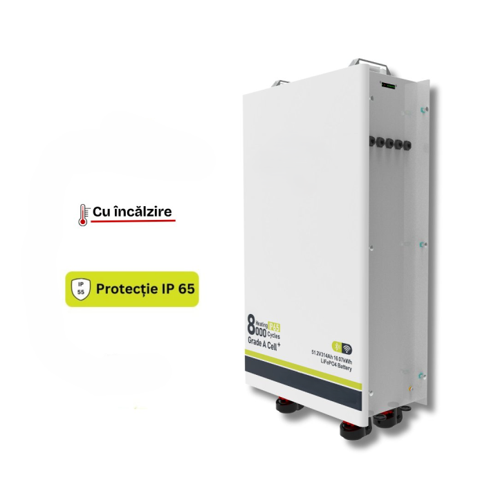 Acumulator Tower Xtreme LifePO4 16 KWh IP65 cu Încalzire